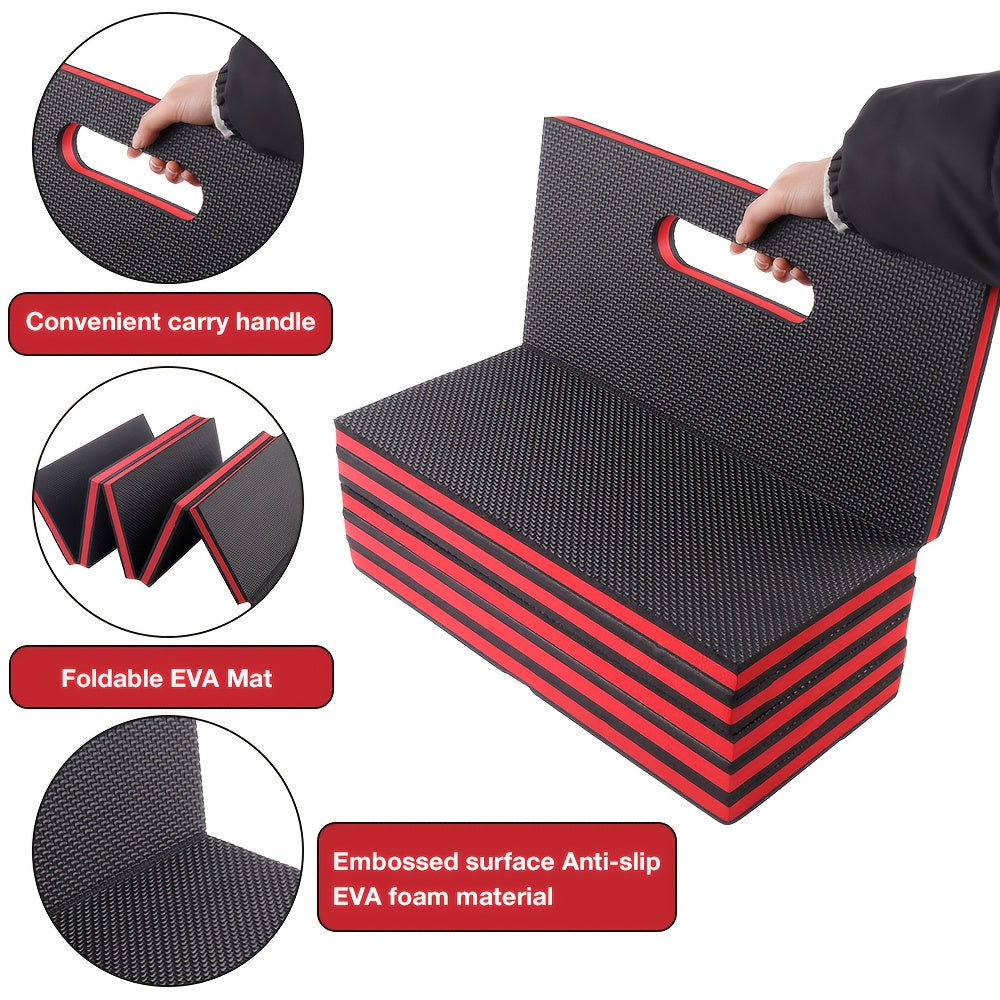 Foldable EVA Mechanic Mat with Handle